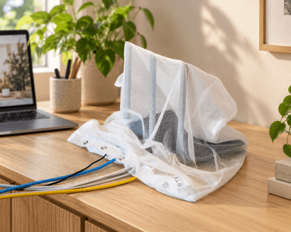 EMF-reducerande tillbehör för router och dator