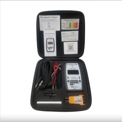 Safe and Sound EM3 | 3D Magnetfält, 1D elektriskt fält, kroppsspänningsmätare