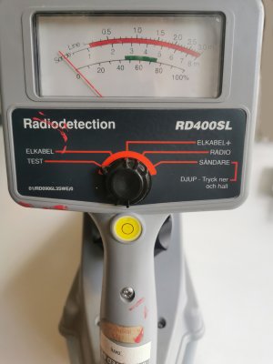 Hyra kabel- och metallsökare för mark | 1 vecka